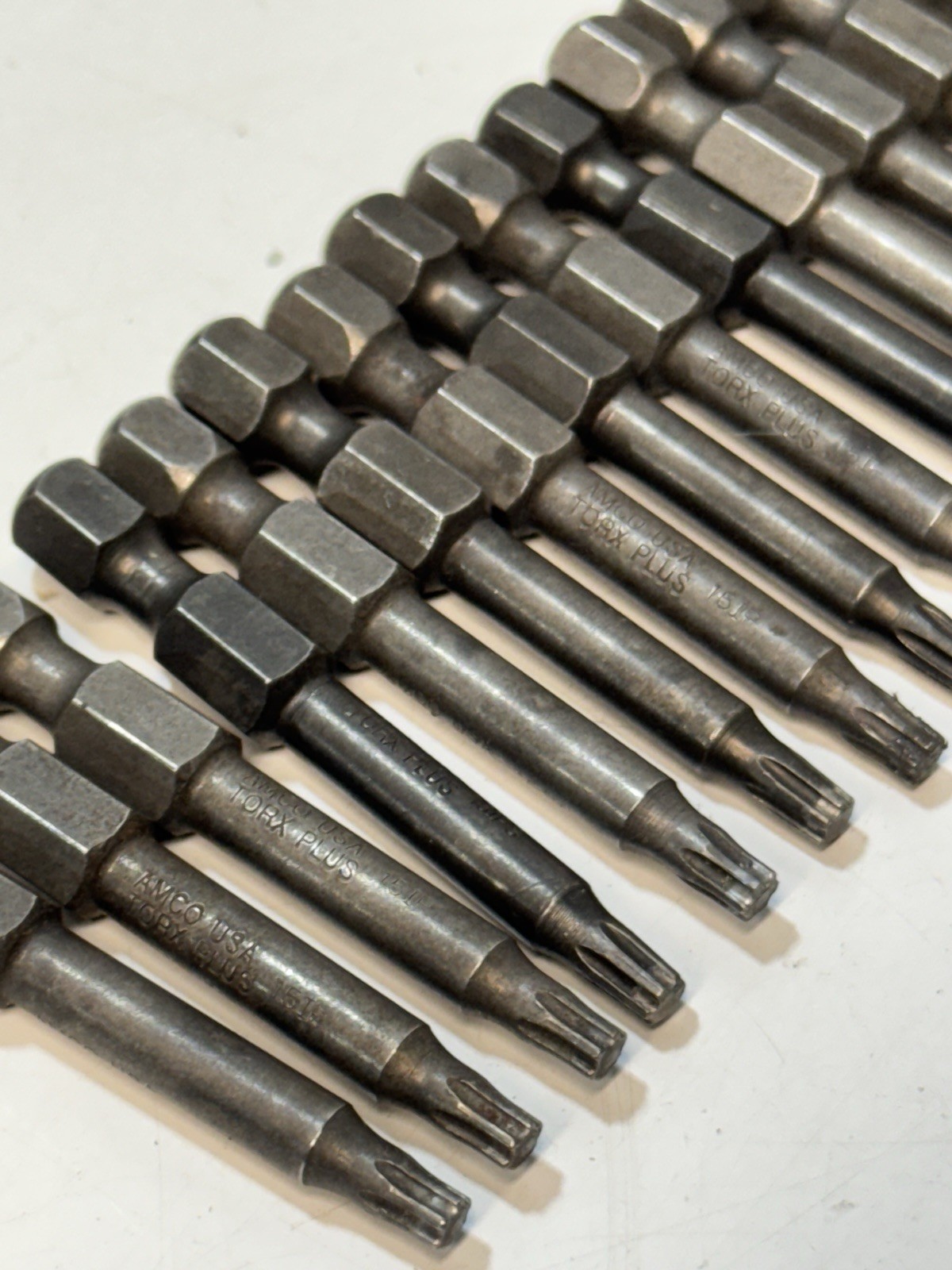 AMCO USA Torx Plus Bit Lot 15IPS TORX 15 Aircraft Tools