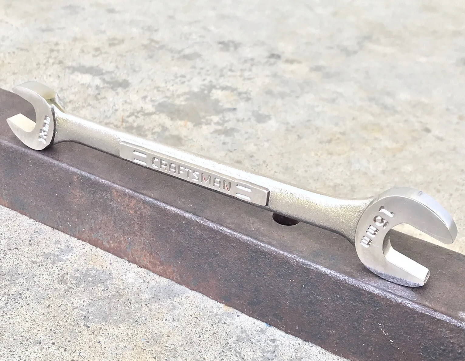 Craftsman USA 13mm x 15mm Double Ended Open End Metric Wrench 44507 -VV-