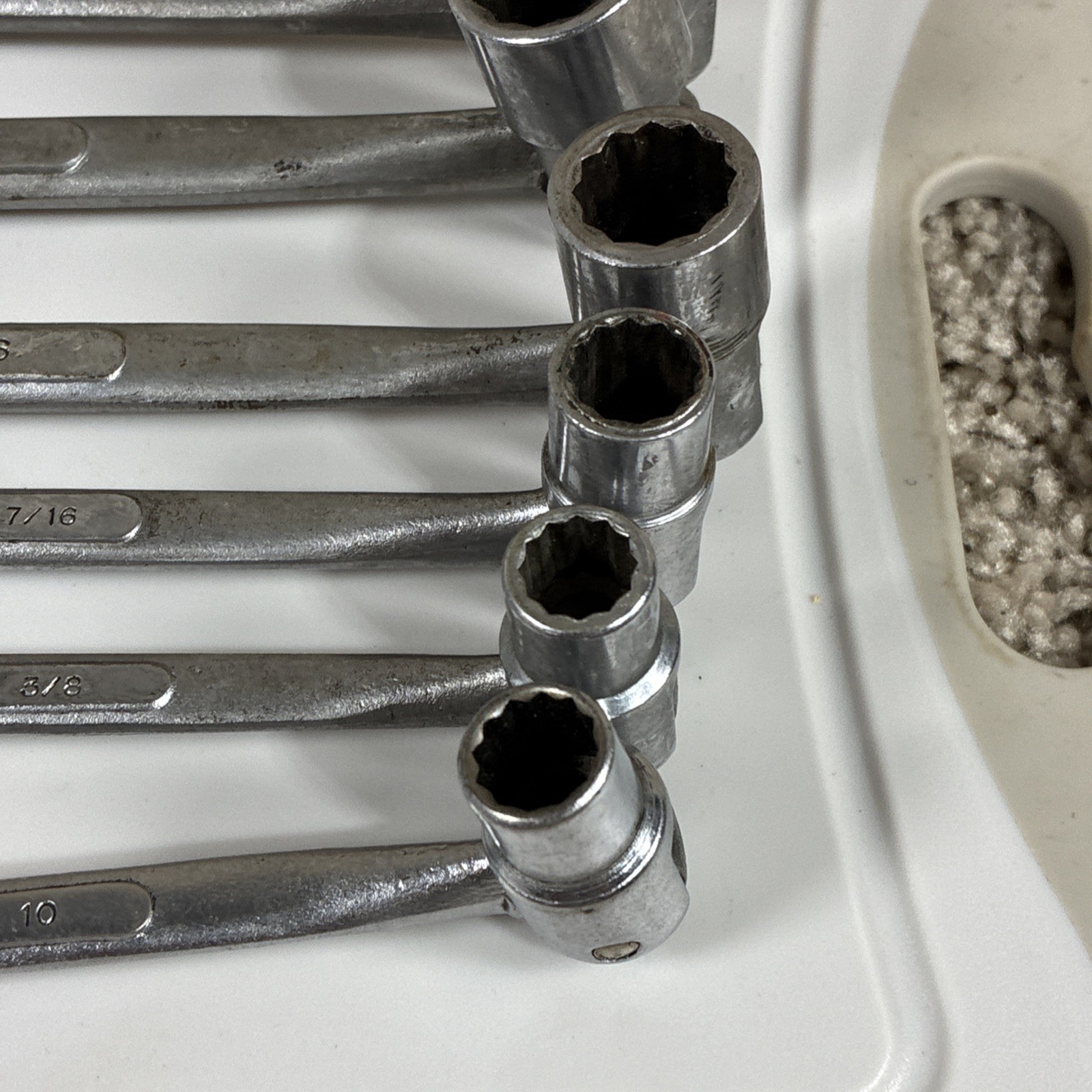Truecraft Flex Head Wrench Socket Set 5pc SAE 3/8-3/4 Japan + 1 Metric 10mm