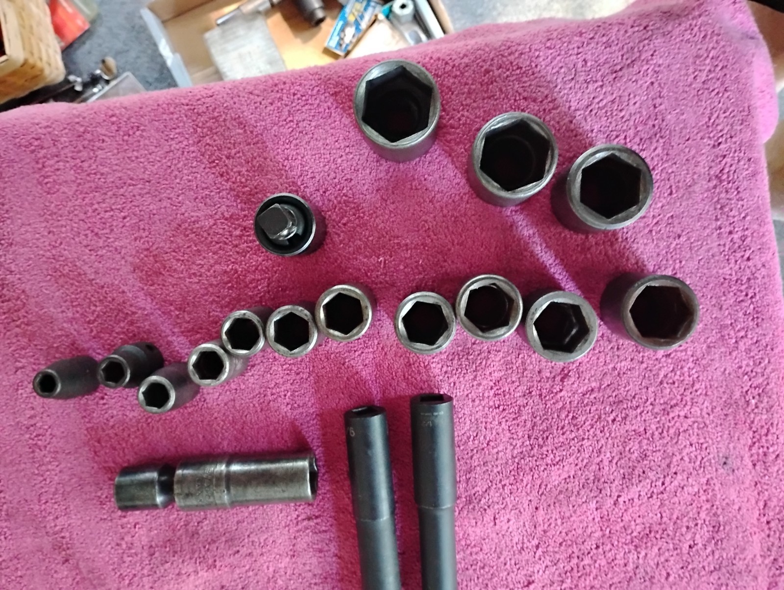 Williams Tools 1/2dr impact Sockets SAE 3/8-1 1/4″ MATCO 3/4 13/16 Flip Socket