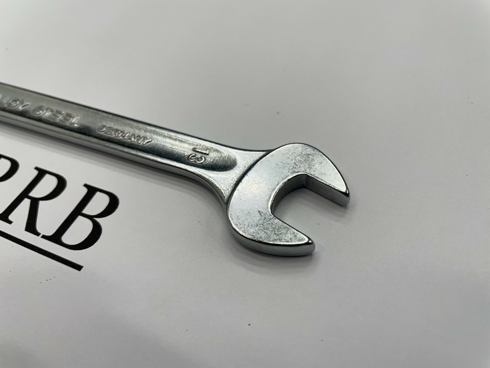 Stahlwille Tools Motor 10 GERMANY 15mm x 13mm Metric Double Open End Wrench