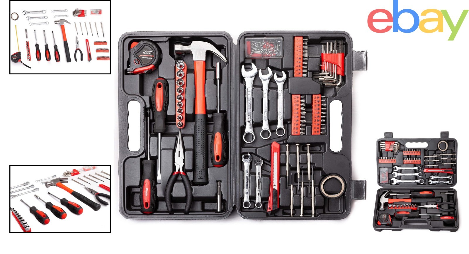 All-in-One 148 Piece Tool Kit for Car Enthusiasts and Home Improvement Projects