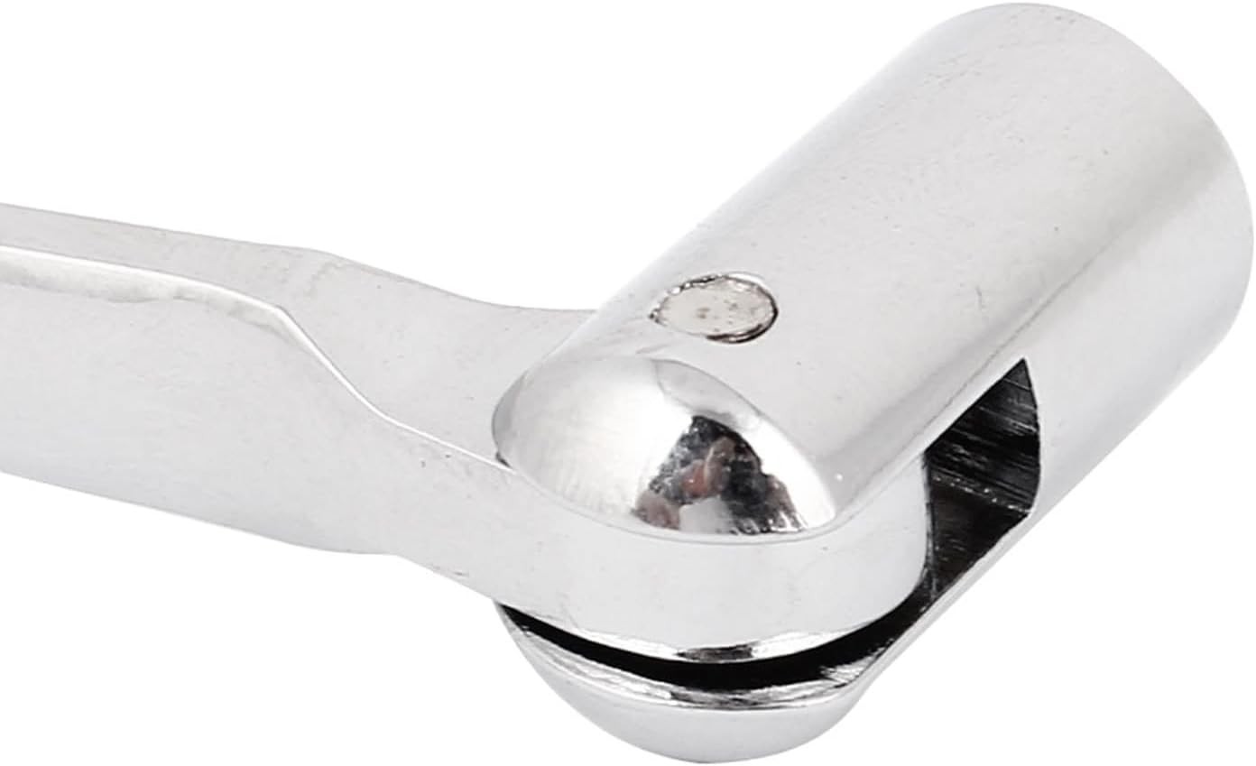 uxcell Auto Car Repairing 8mm Swivel Head Socket Spanner Combination Silver