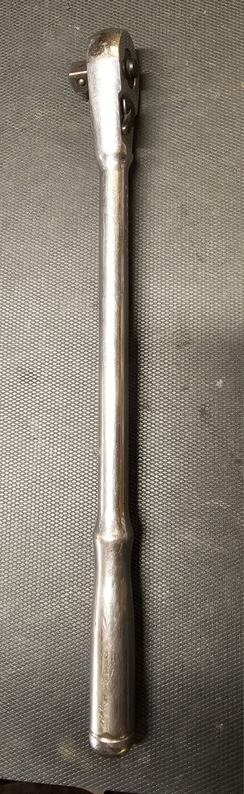 Vintage Craftsman Polished 44833 3/8″ Drive Long-Handled Teardrop Ratchet
