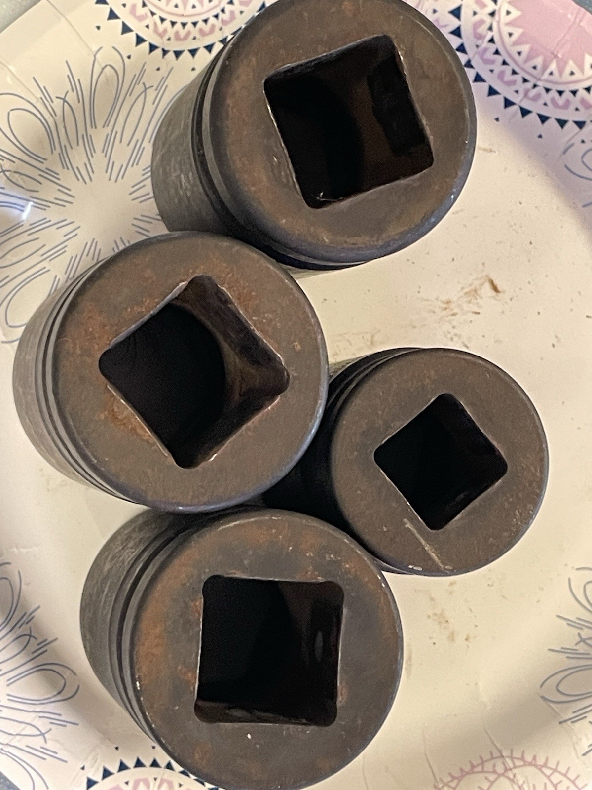 Gp 33mm Socket 1″ Drive 6 Point lot of 4 sockets