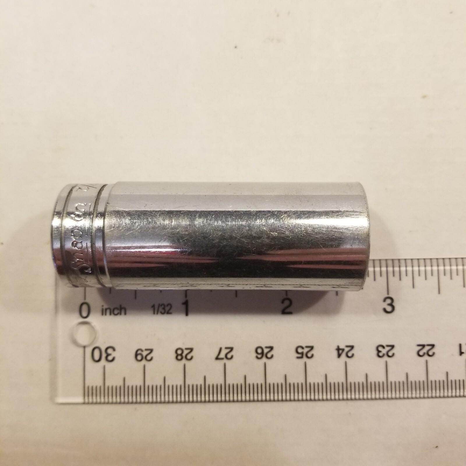 2 Snap-On Sockets 3/8″ Drive Deep 12 Point 3/4″ SF241 And 3/8″ SF121