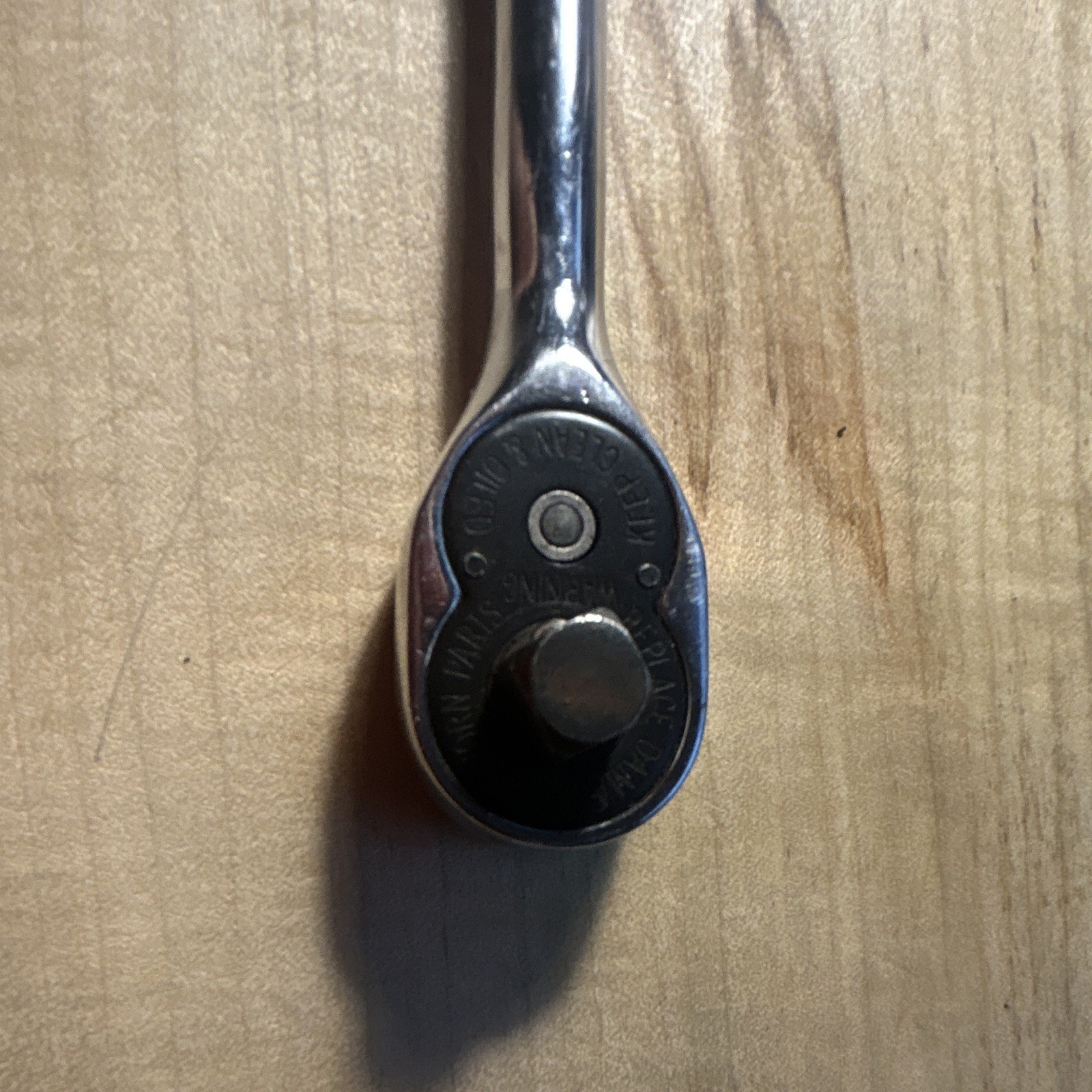 Vintage Armstrong 3/8 Ratchet. See Pics For Condition. No-11-903