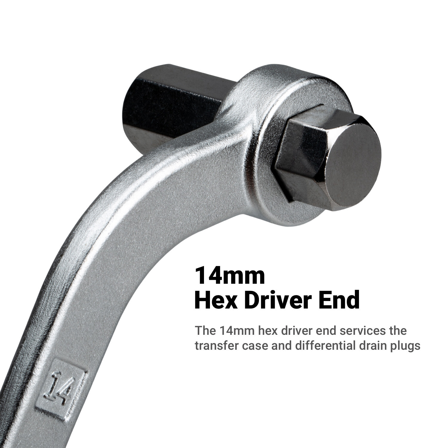 Capri Tools Oil Drain Plug Wrench, Compatible with most BMW and Mercedes-Benz