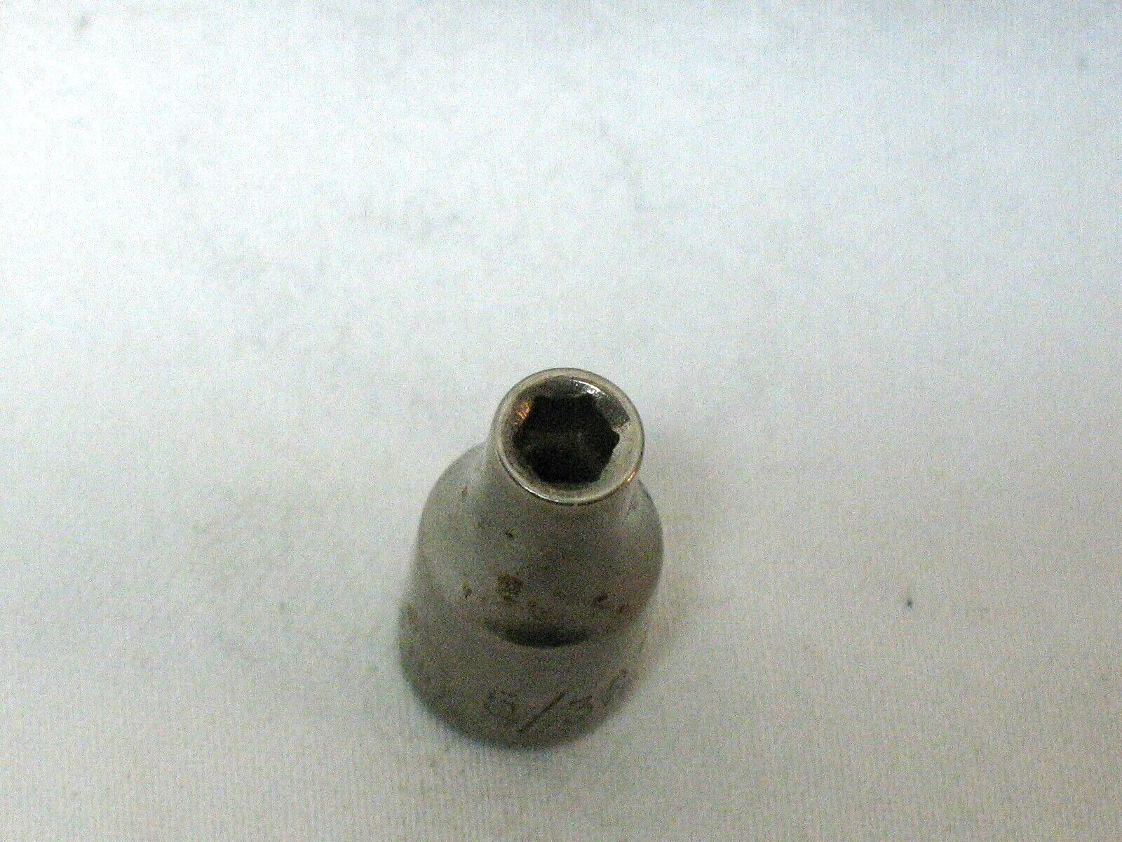 Craftsman USA 3/16″ 6 Point 1/4″ Drive Shallow Chrome Socket 43481 G Series