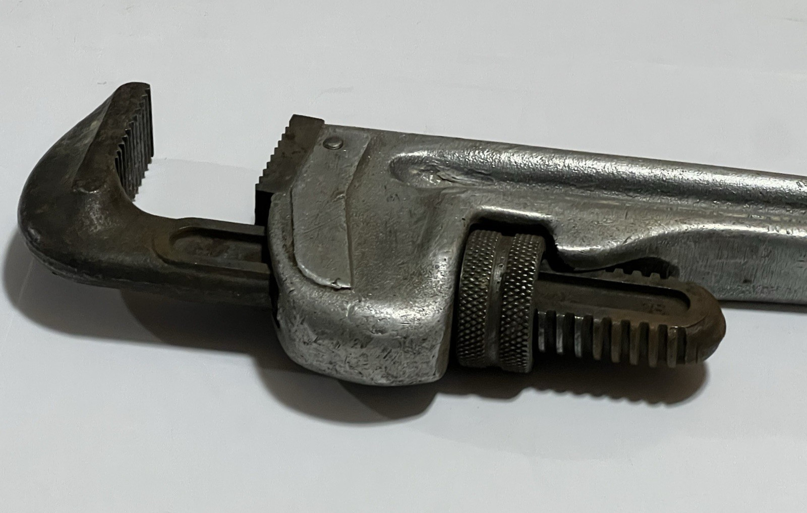 RIDGID 818 Ridge Tool Co 18″ Aluminum Heavy Duty Straight Pipe Wrench 31100 USA