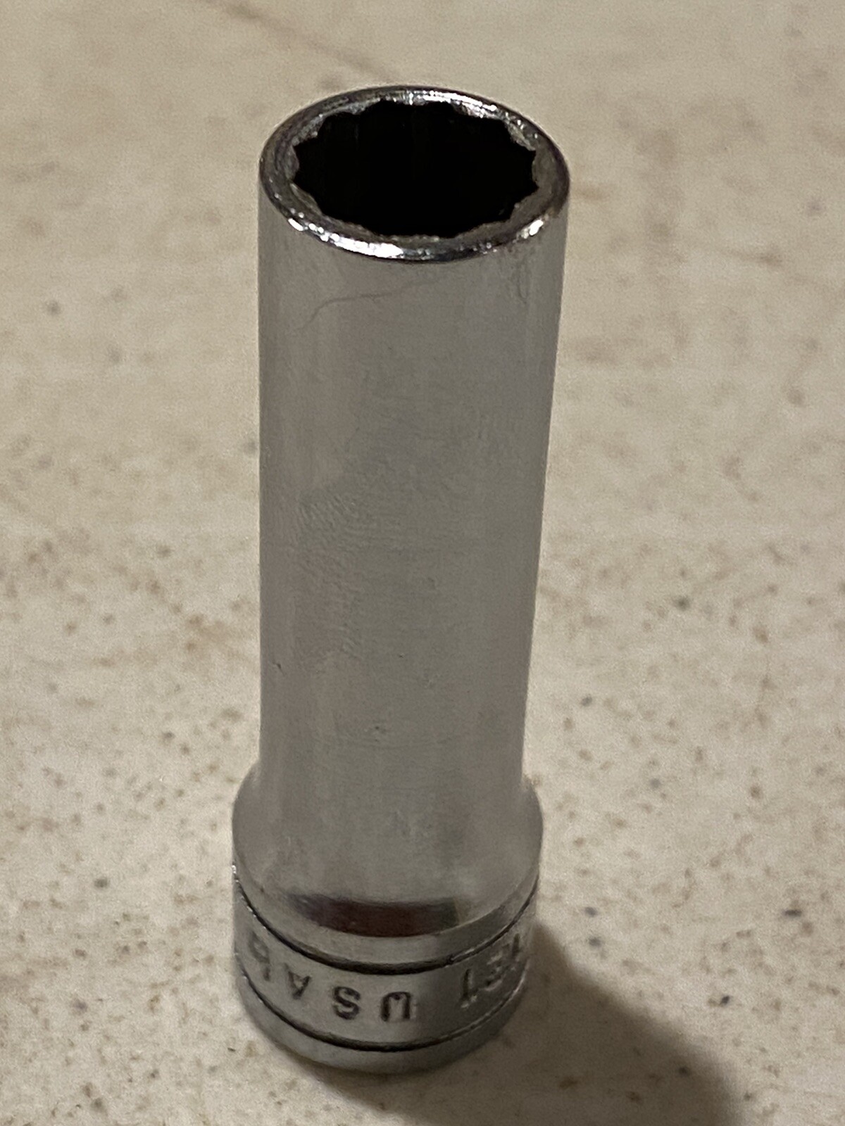 Snap on 3/8″ Drive 12 Point 3/8″ Deep Chrome Socket # SF121