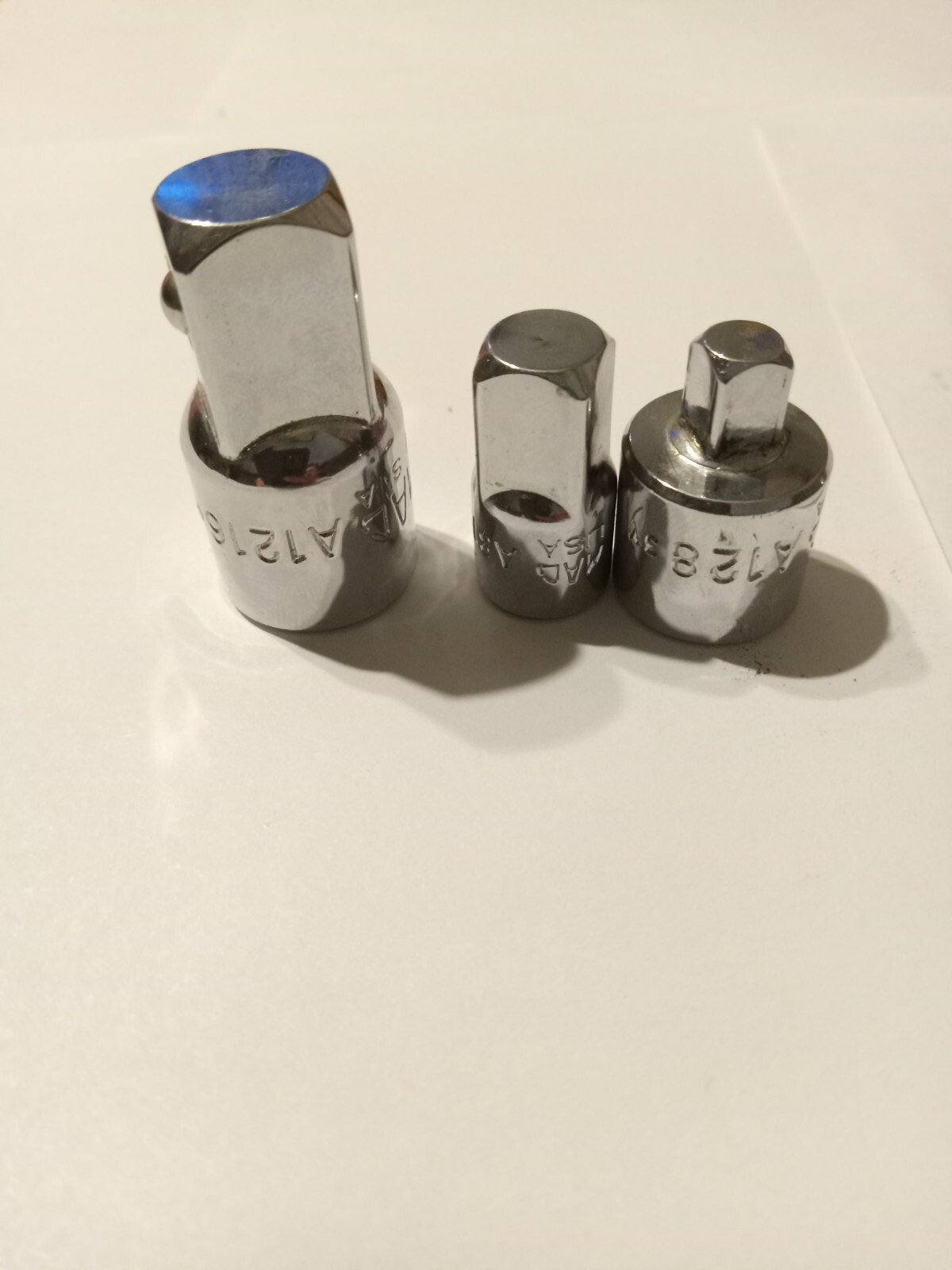 Mac A1216 A128 A812 Socket Adapters 3/8Fx1/4Dr 3/8Fx1/2Dr 1/4fx3/8Dr MAC Tools
