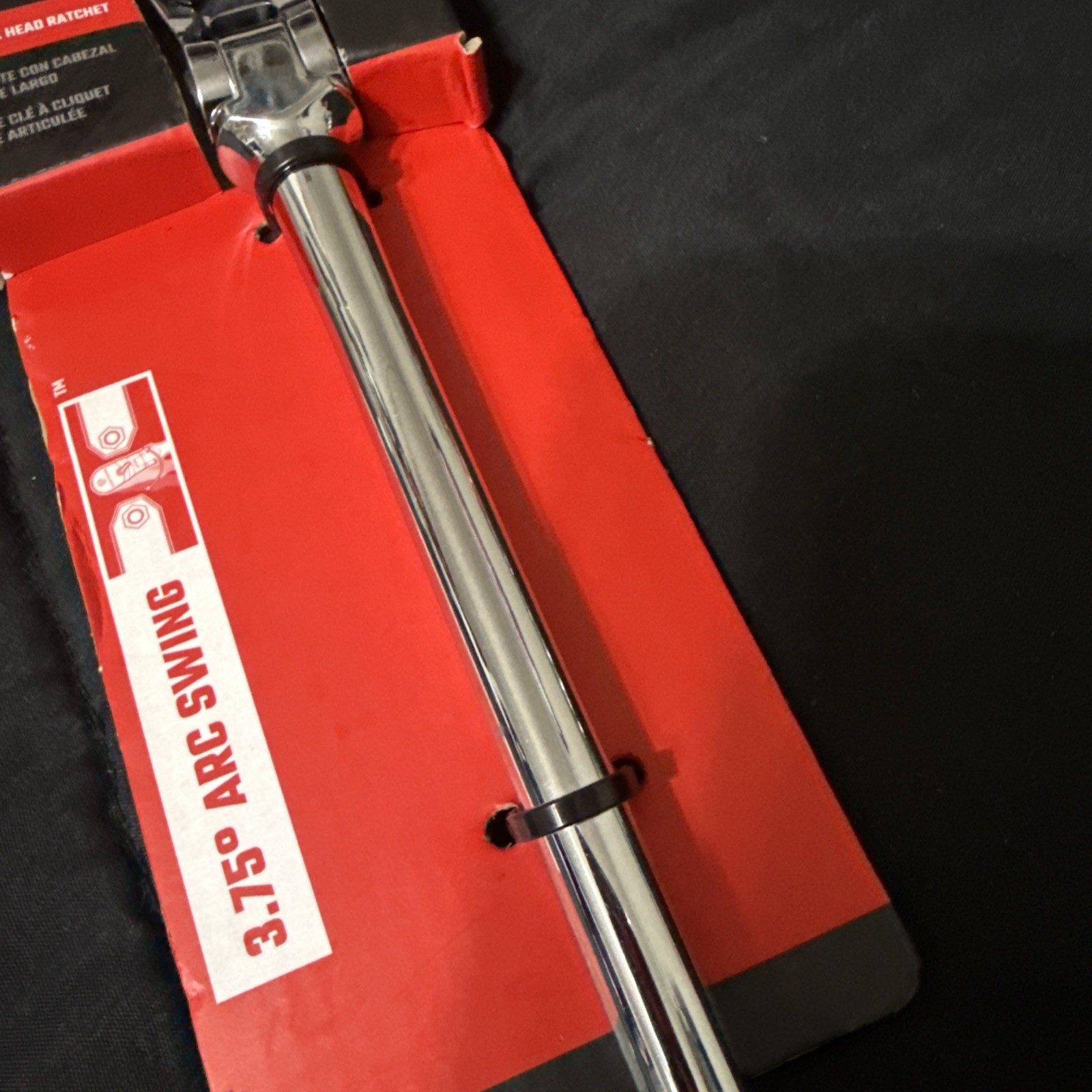 Craftsman V-Series 3/8” Drive 96T Long Handle Flex Head Ratchet CMMT86323V V
