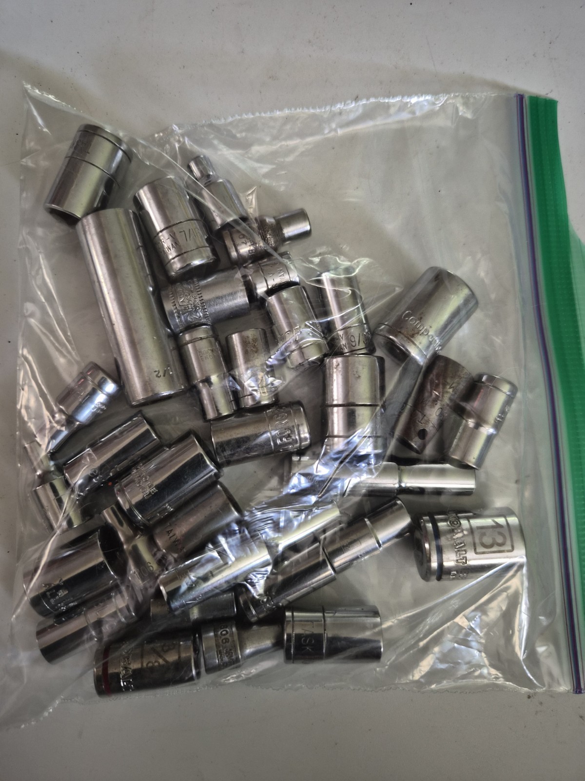1/4″ Socket Lot, Random Sockets, Various Brands