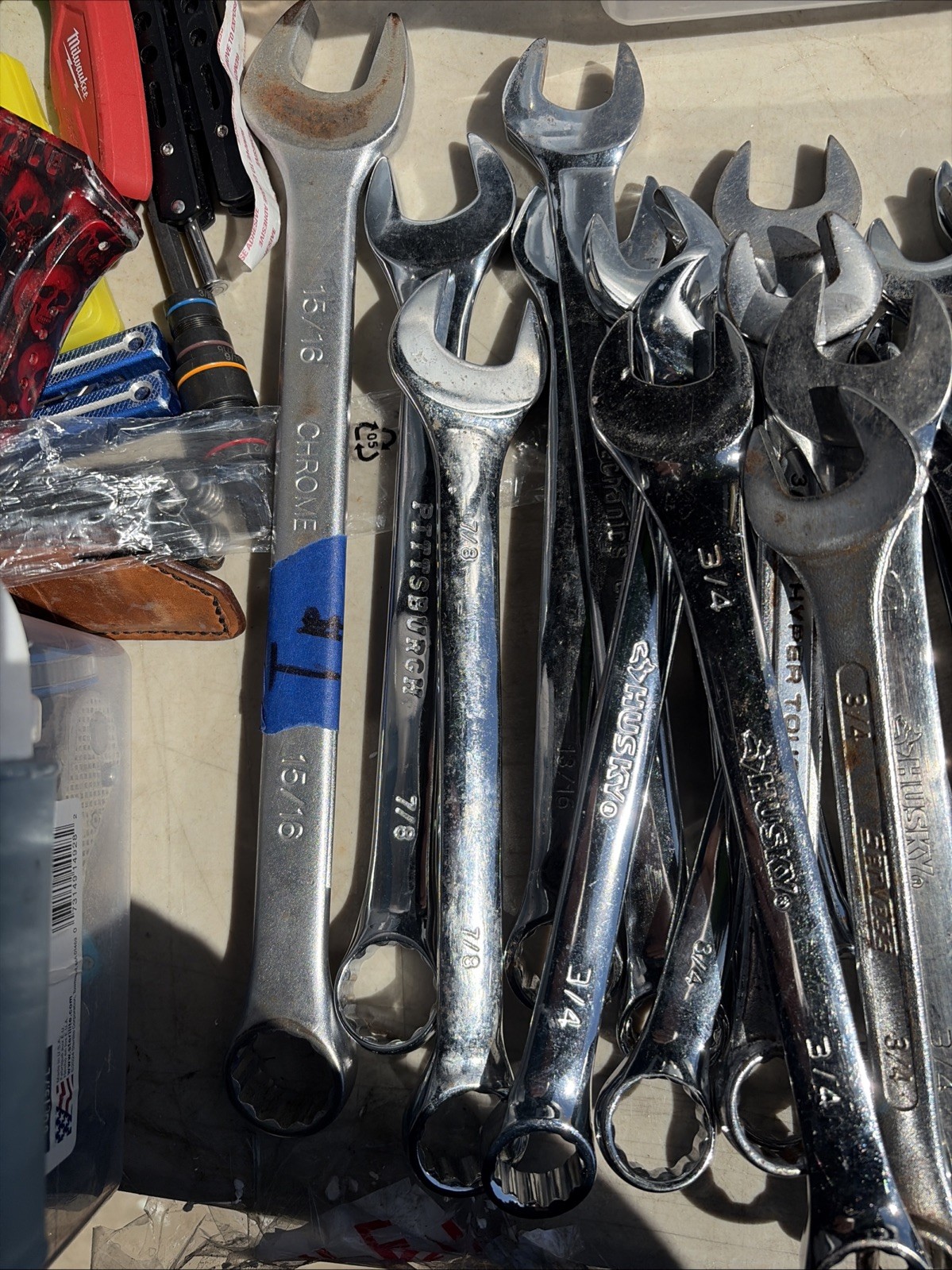 Mixed Lot of 41 Metric Open End Wrenches Wrench