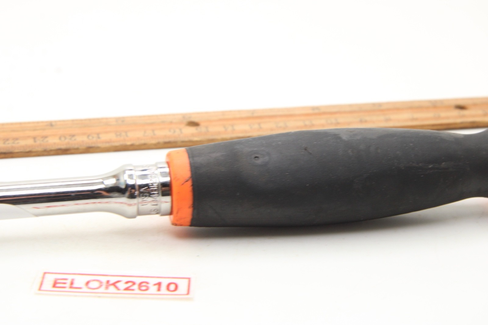 SNAP ON FHR80 3/8″ Drive Quick Release Black/Orange 80 Tooth Ratchet USA