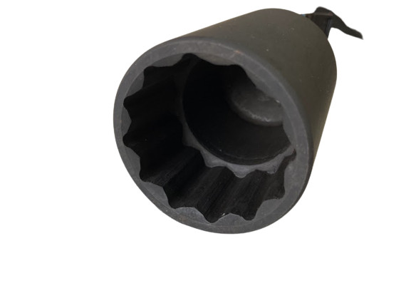 46MM HUB SOCKET DEEP IMPACT SOCKET 1/2 dr 12pt CR-MO 12 POINT AXLE NUT US PRO