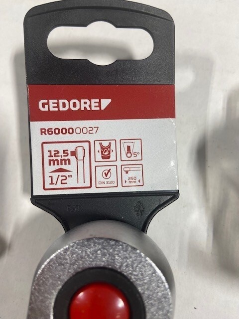 Gedore 14 piece Impact Socket Set 1/2″ Drive, Metric Plus Canvas Bag- NEW