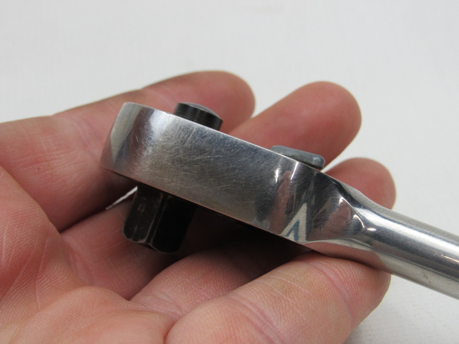 Snap-on 3/8″ Drive Chrome Quick Release Ratchet Dual 80 FR80