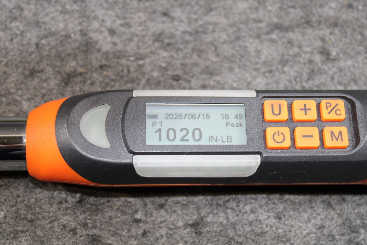 Matco Tools ETWB100FKBM 3/8″ Digital Torque Wrench 10-100LB/FT (463918)