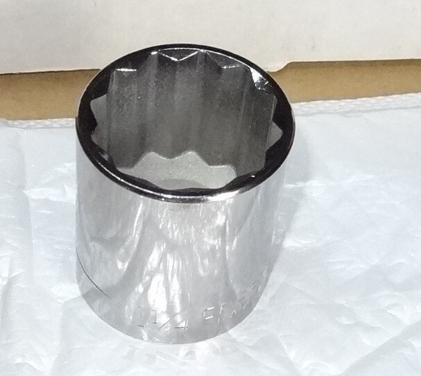 Craftsman SAE 1/2″ drive 12pt^ Shallow sockets 3/8 to 1-1/4in. Pik Ur Size USA5