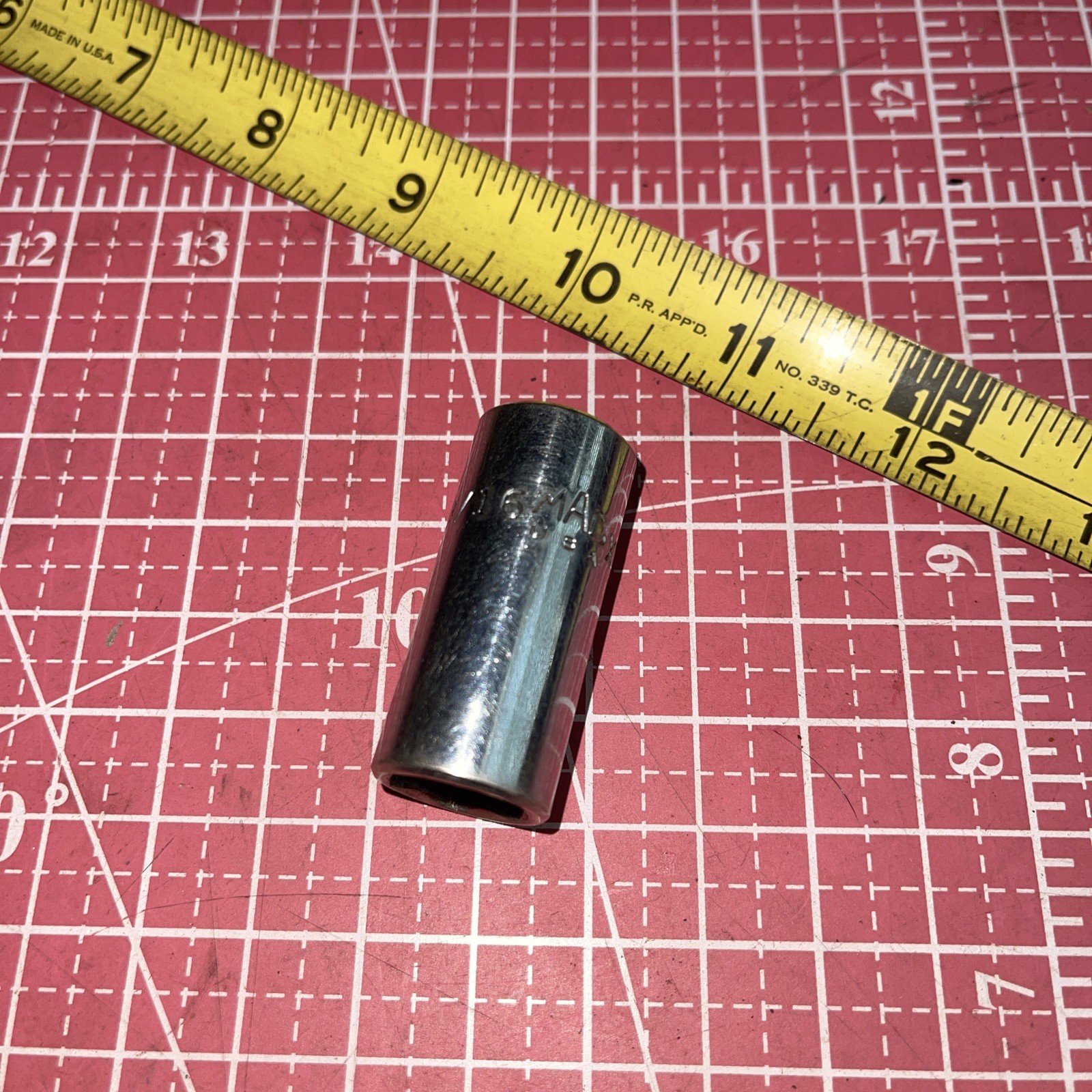 Mac USA XD186 9/16 In SAE 3/8 Drive Semi Deep 6 Point Socket 3/8” 9/16”