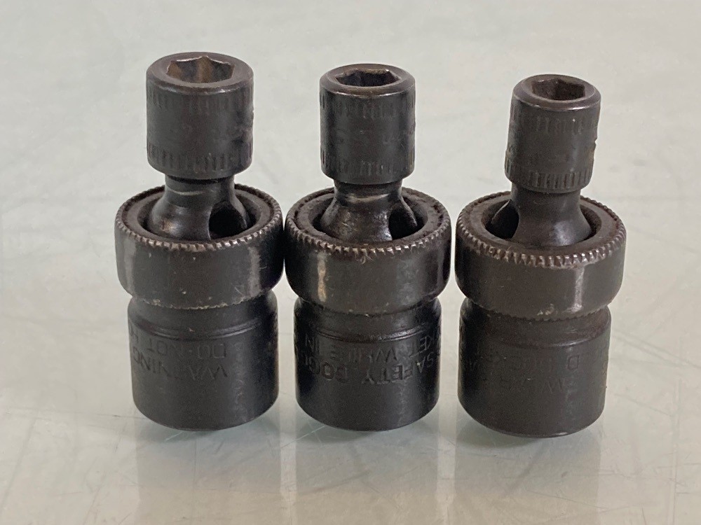 Snap On IPTMM 1/4″ Drive 6-Point Metric Flank Drive Shallow Swivel Impact Socket