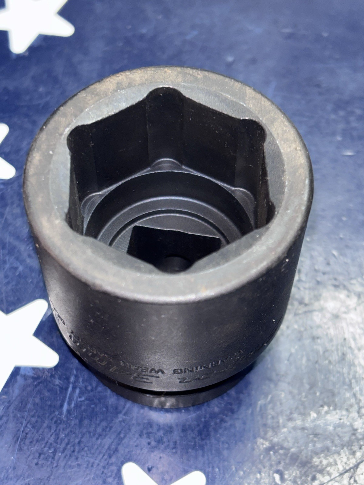 Snap-On 34mm IMM342 Shallow Impact Socket 6-Point 3/4” Drive