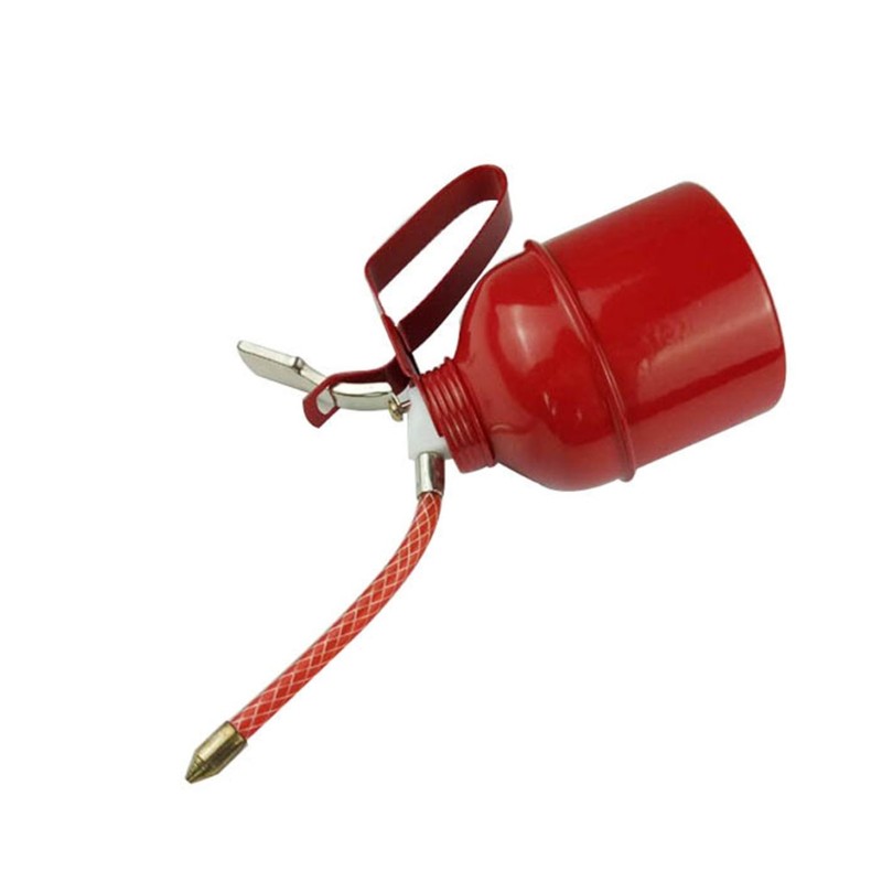300ml 500ml Pistols Pump Oiler with Hose Spout Lubricating Oil Thumb Pump