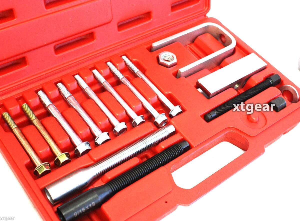 Steering Wheel Remover Lock Plate Compressor Puller Set Mechanic Installer