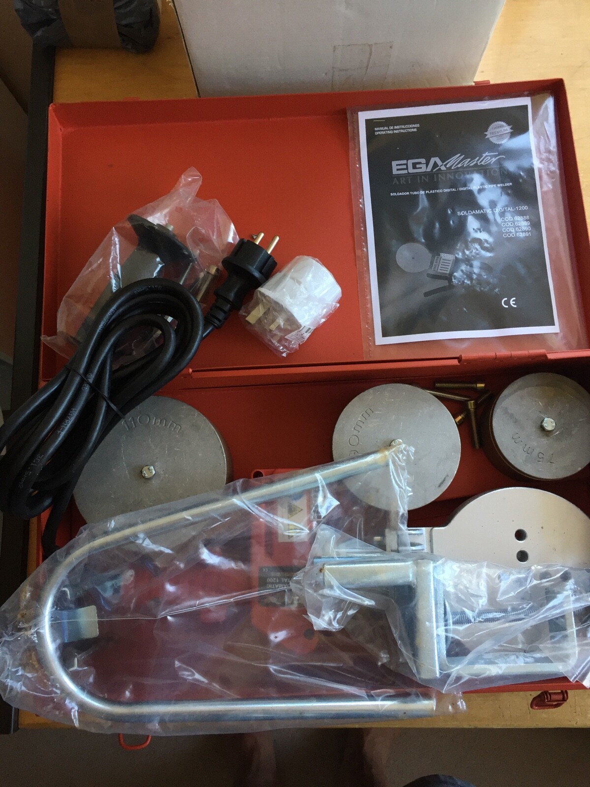 Soldamatic Digital 1200 Ega Master 62890 110 V With Sockets Brand New