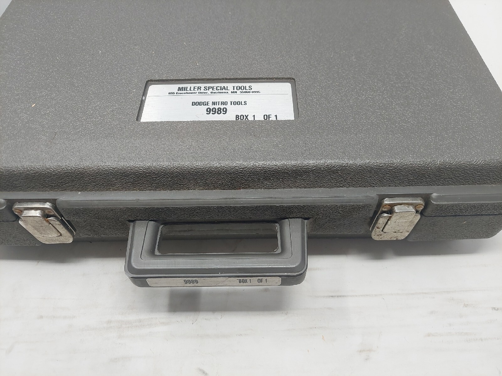 Miller Special Tools 9989 Service Tool Kit for Dodge Nitro Complete Set Case