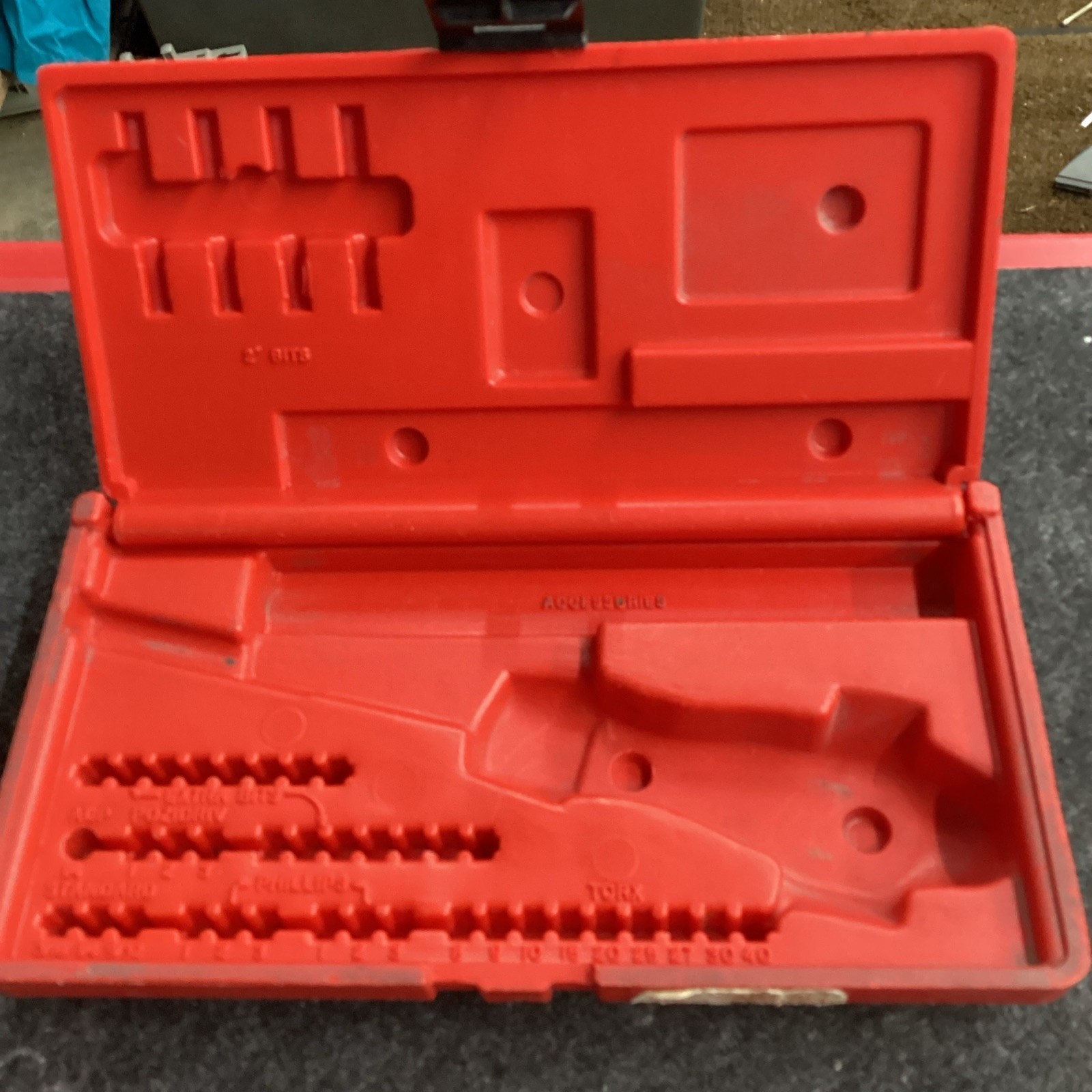 Snap On Ratcheting Screwdriver Set CASE SSDMR230 CASE ONLY