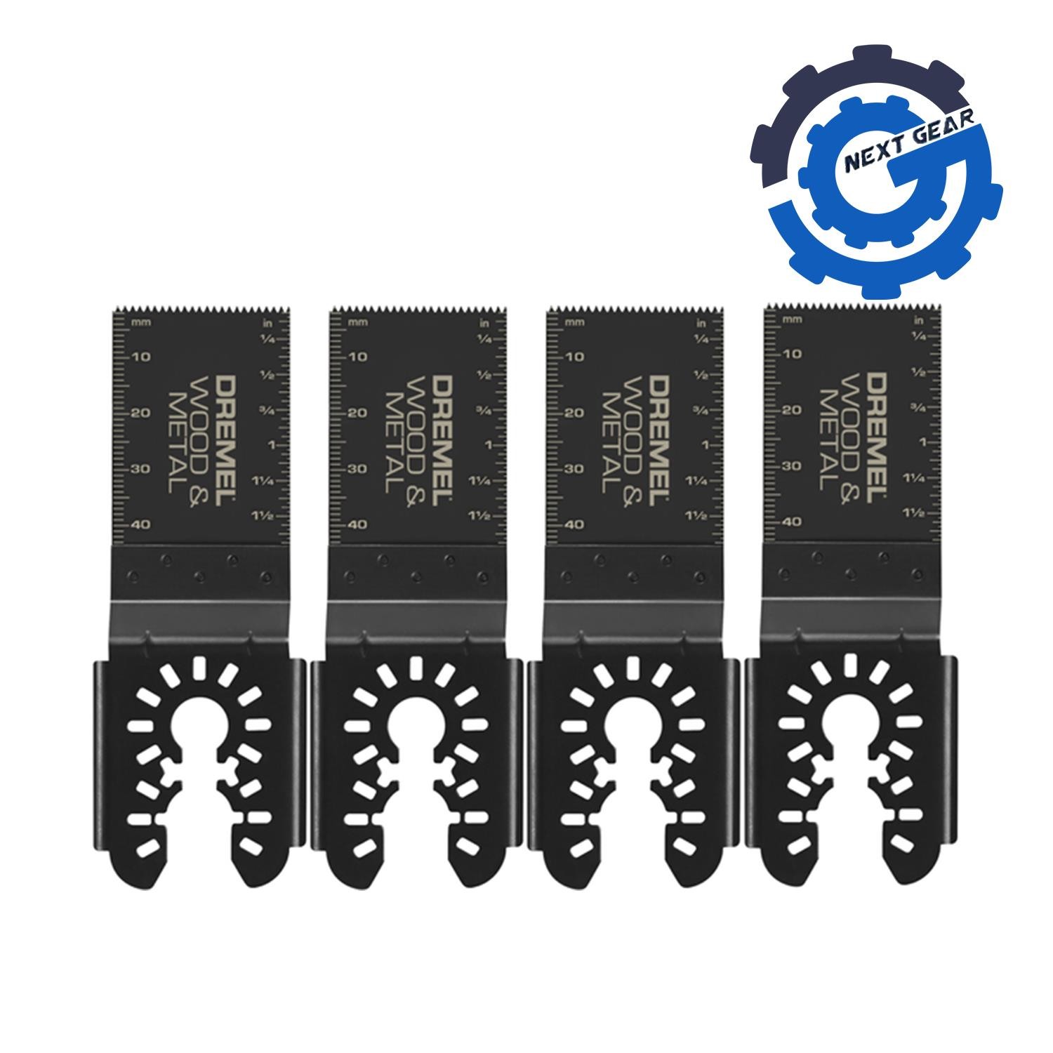 New Dremel General Purpose Bi-Metal Oscillating Flush Cut Blade 4-Pack MM482BU-4