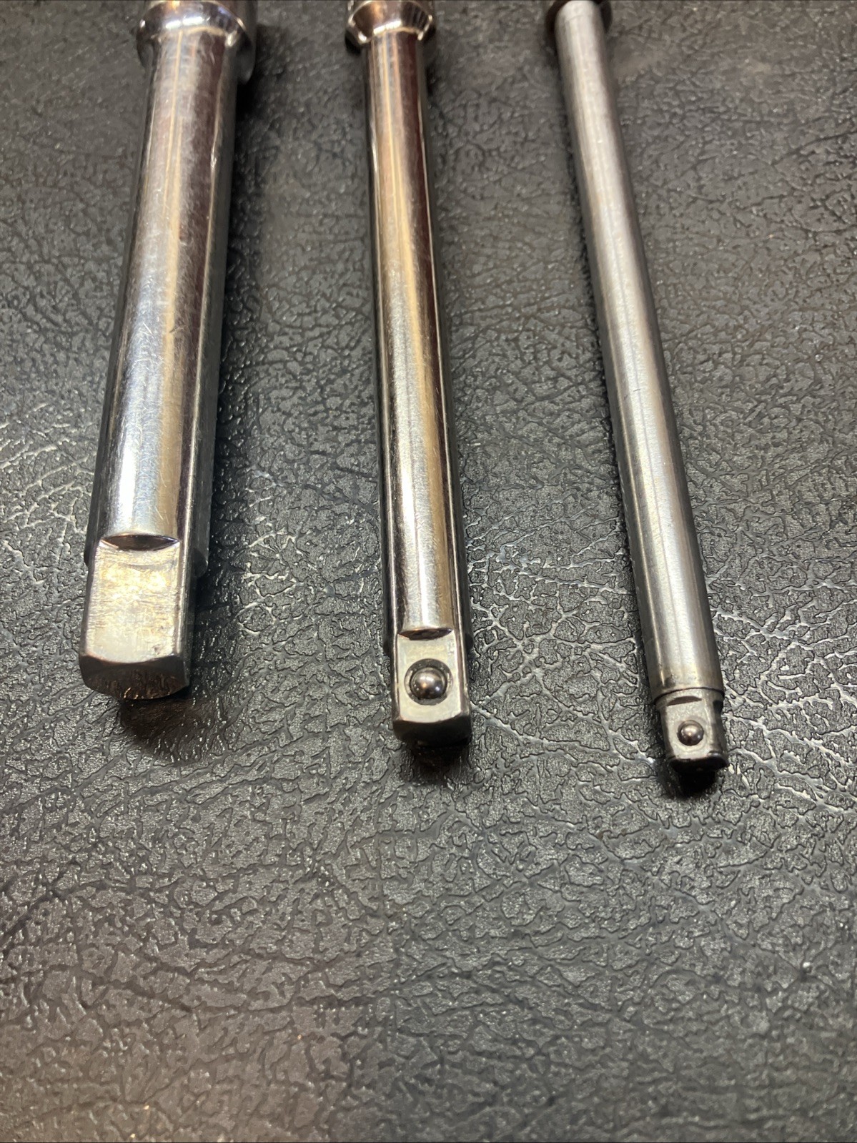 3- 6” Extensions 1/2”& 3/8” H Craftsman & 1/4”Walden Fair To Good Condition
