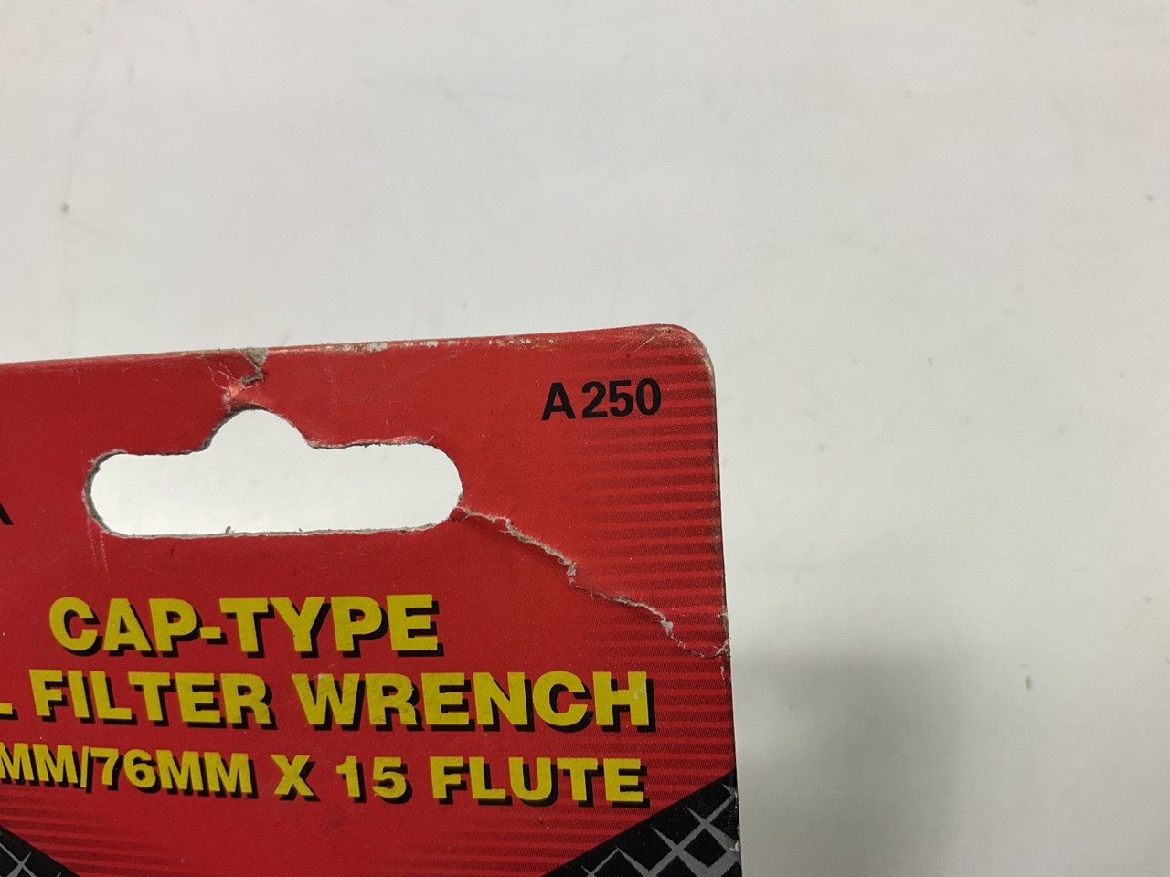 CTA A250 Cap Oil Filter Wrench 74mm / 76mm X 15 Flute