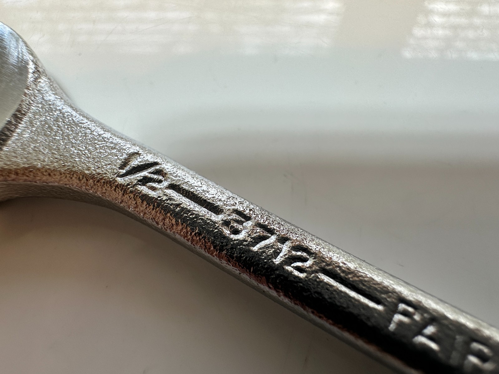 FAIRMOUNT (Martin) Tools USA No. 3712 SAE 1/2″ 4-Way-Open-End Angle Wrench, NOS