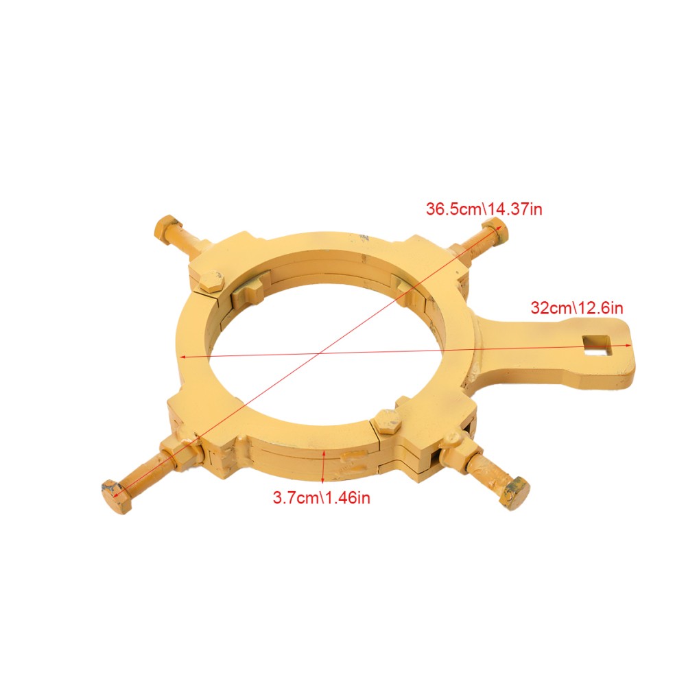 Special Change Cylinder Head Wrench 4 Bolts Spanner Wrench Inner ∅ 90-165mm Tool