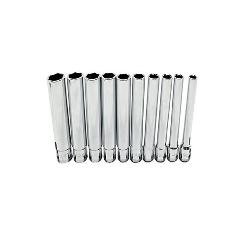 10pc 3/8″ Drive Extra Deep Metric Socket Set AST-4110 Brand New!