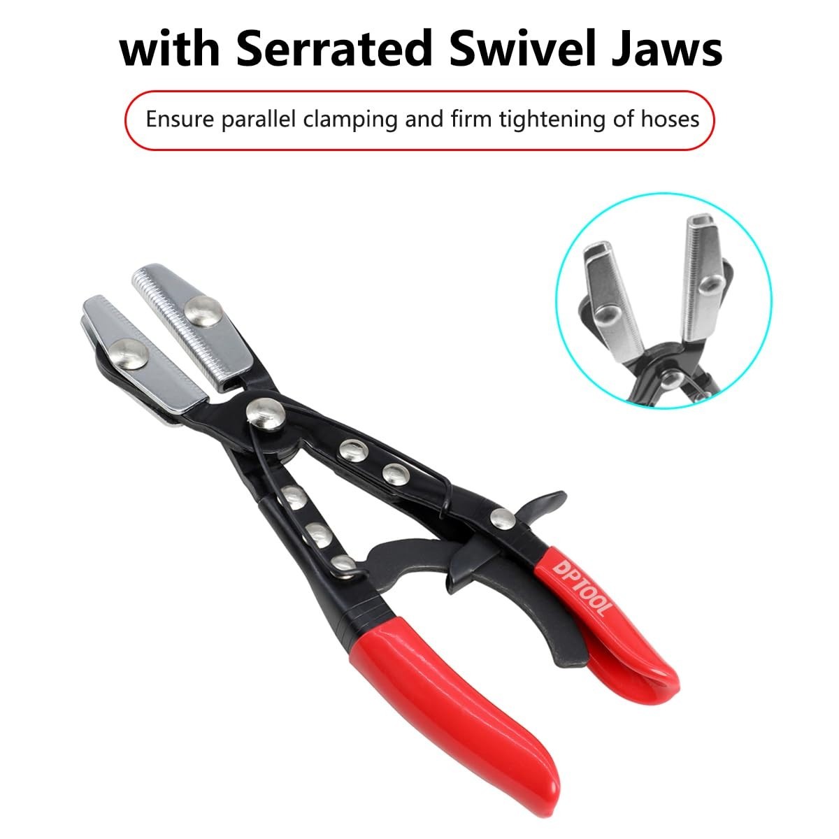 3pcs Hose Pinch Off Pliers Set – 8″ 10″ 12″ Locking Clamps for Automotive Lines