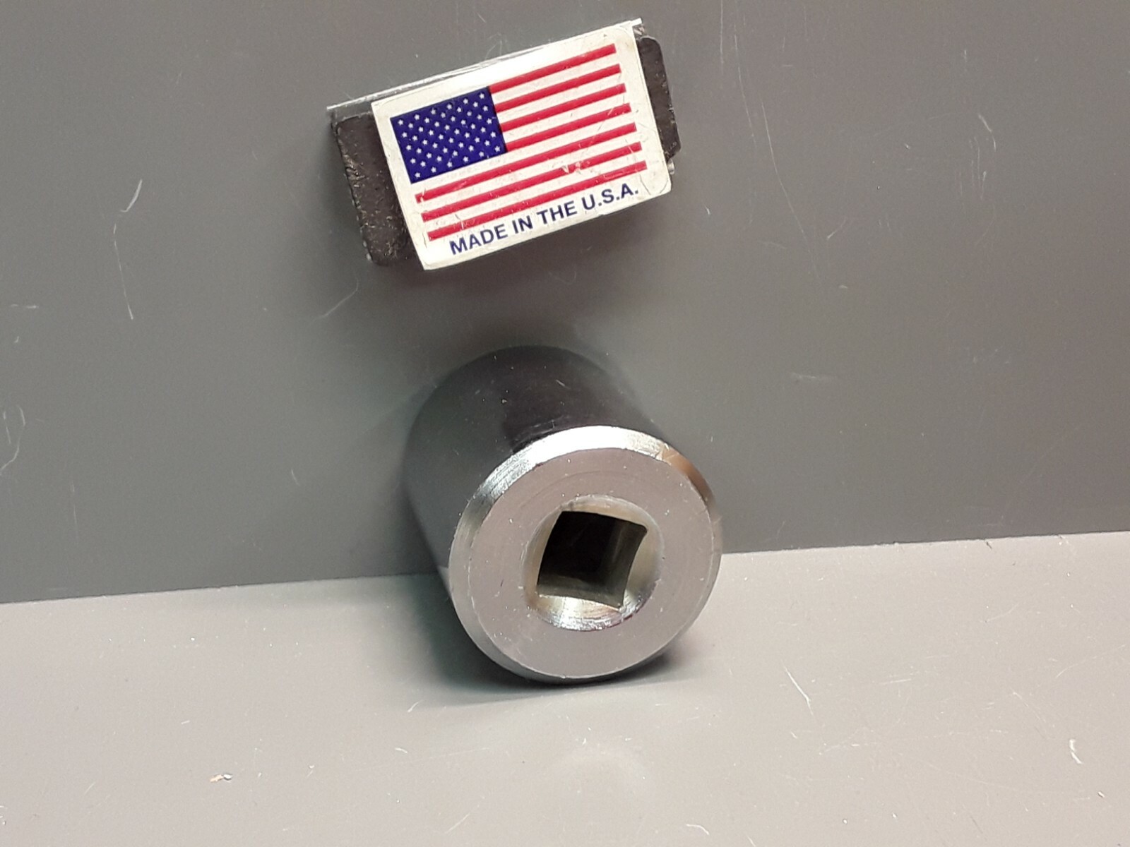 Thorsen USA 1-3/16″ Chrome Socket 1/2″ Drive, 12 Point # 538 New Old Stock USA