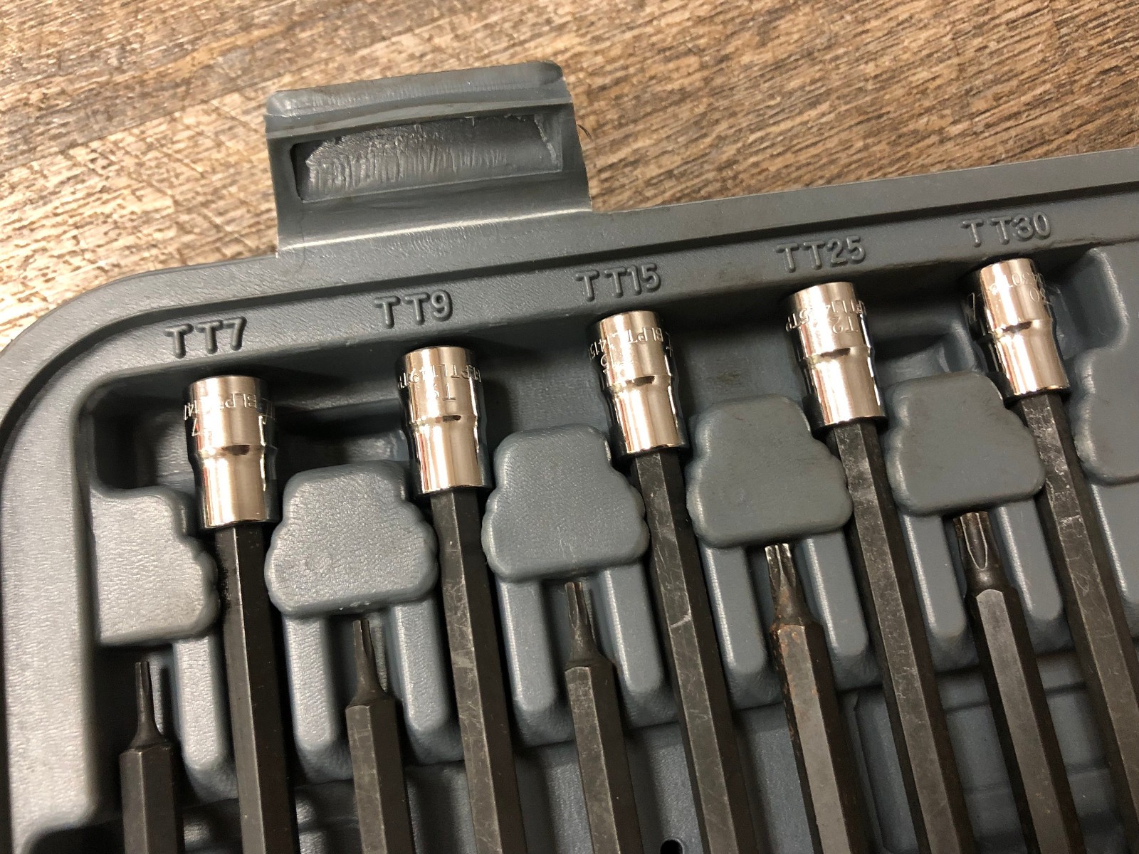 COMPLETE Blue Point BLPTSSC43 Combination Drive Tamper Resistant TORX Socket Set