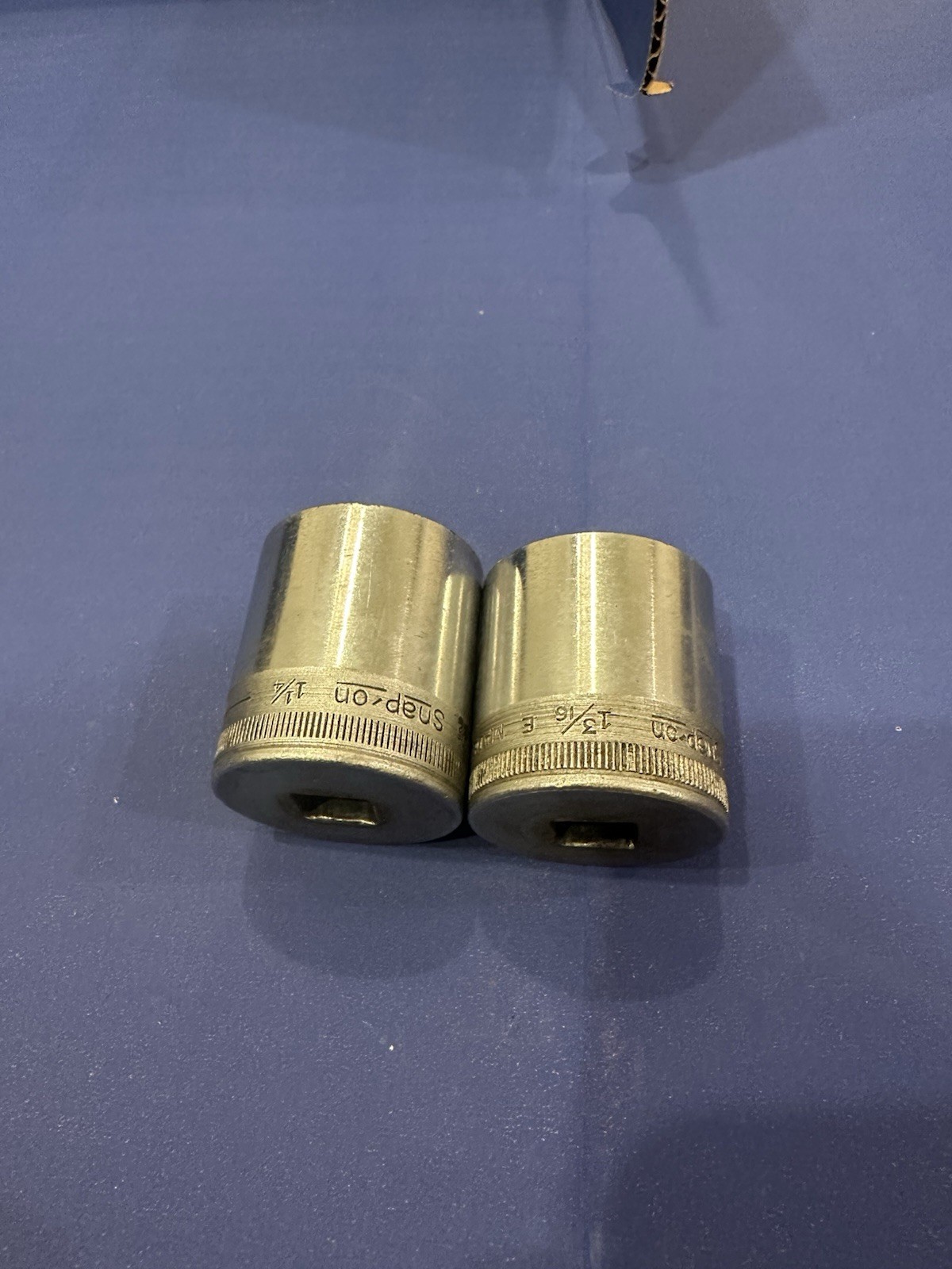 Vintage Snap On Big Sockets 1/2 Drive 12 Point