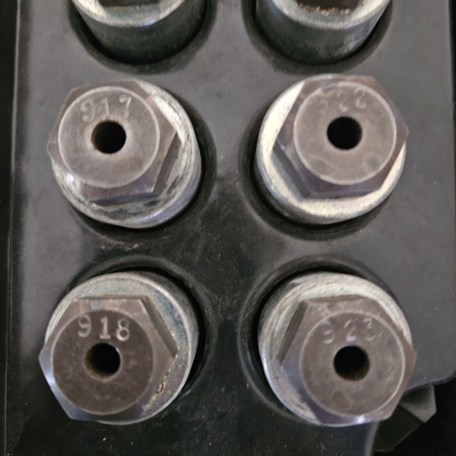 Rotunda Master Service Tool Set For Locking Lug Nuts