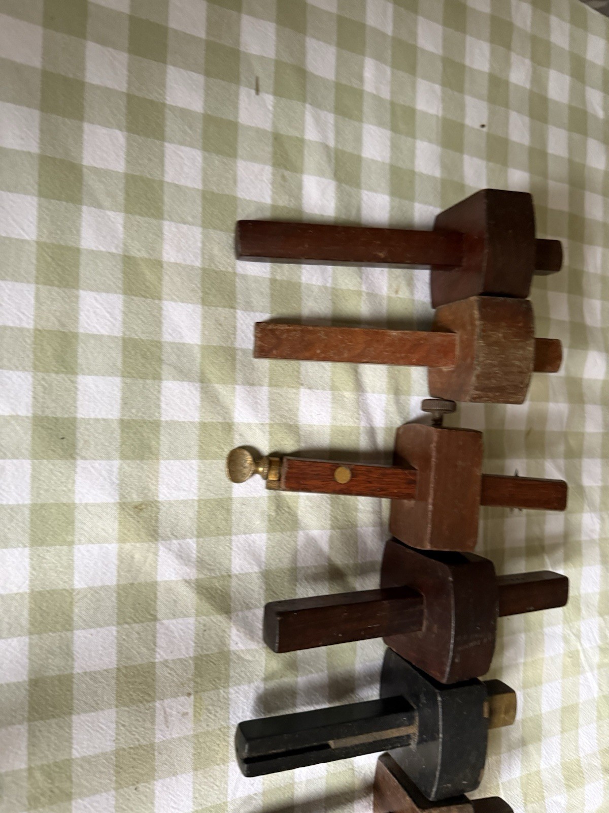 Job Lot Of Nice Mortice Gauges. Marples Rosewood Etc