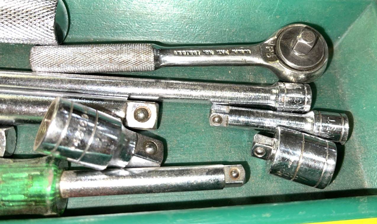 S-K TOOLS 50 PIECE 1/4 & 3/8 DRIVE SAE. GENERAL SERVICE SET SHORT & DEEP