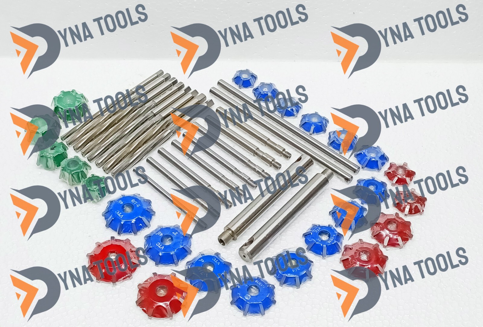 New Motorcycles 3 angle Valve Job Seat Cutter Set Carbide Tipped Best Quality