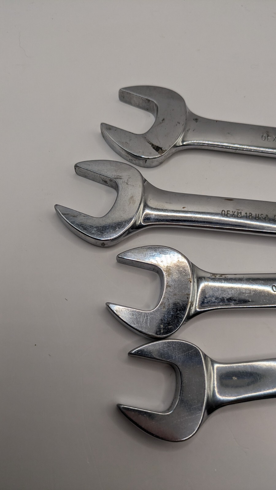Snap On Combo Wrench Set 19mm,18,17,16