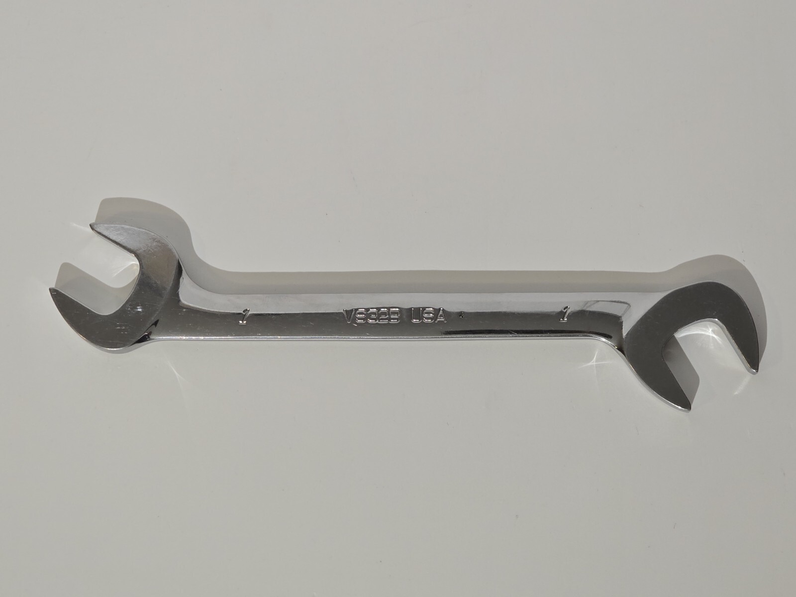 🇺🇸 Snap-on Tools USA NEW 1″ SAE Four-Way Open-End Angle Head Wrench VS32B