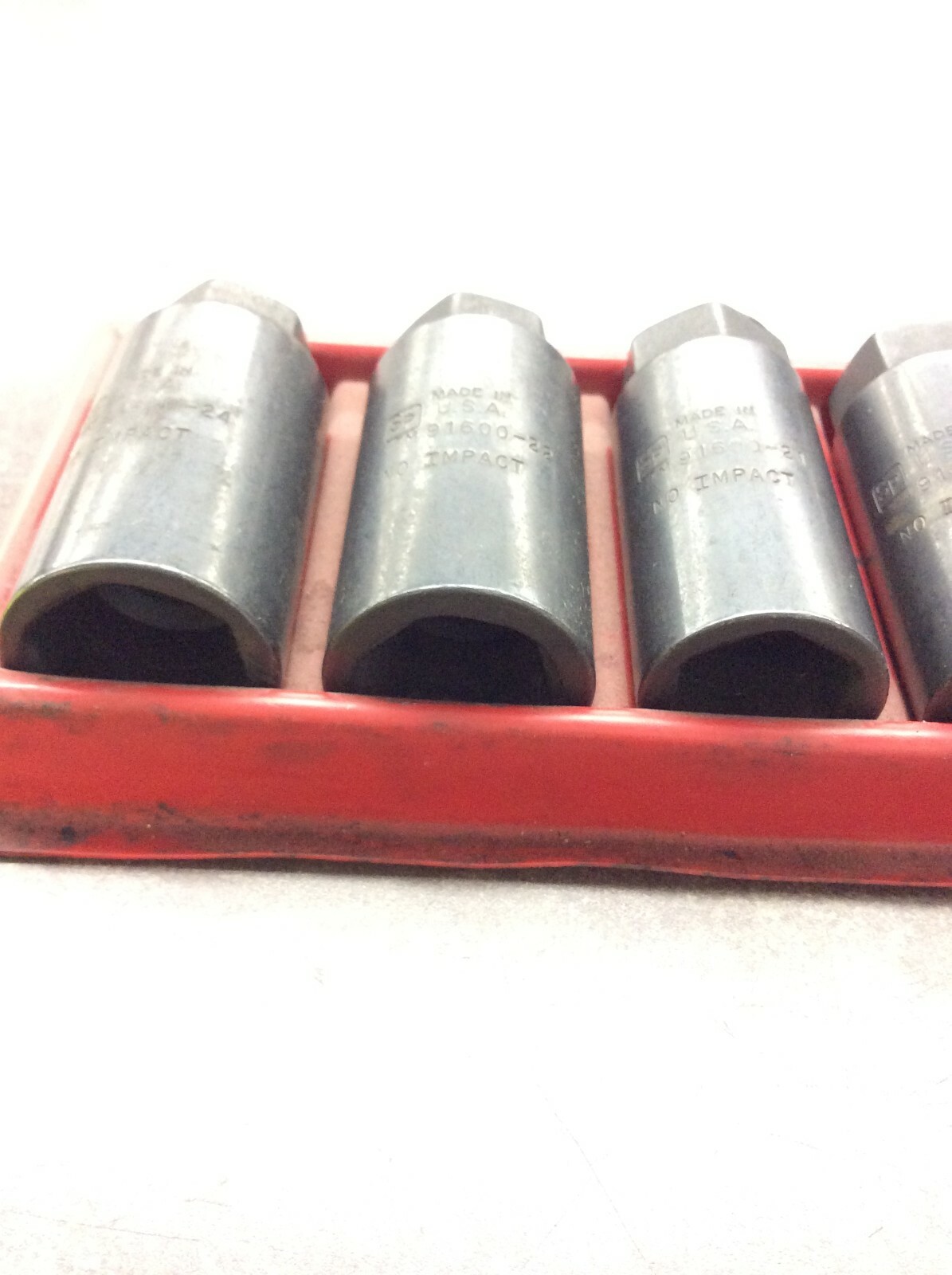 SP USA 91600 NO IMPACT DEEP SOCKETS 14MM,17MM,18MM,19MM,21MM,22MM WITH CASE